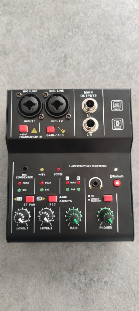 Audio-Interface mit Bluetooth