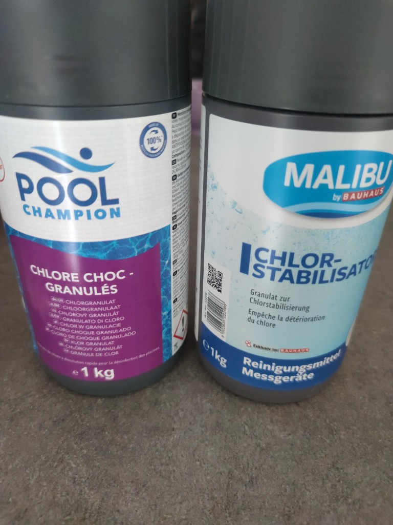 Poolreiniger Chlortabletten